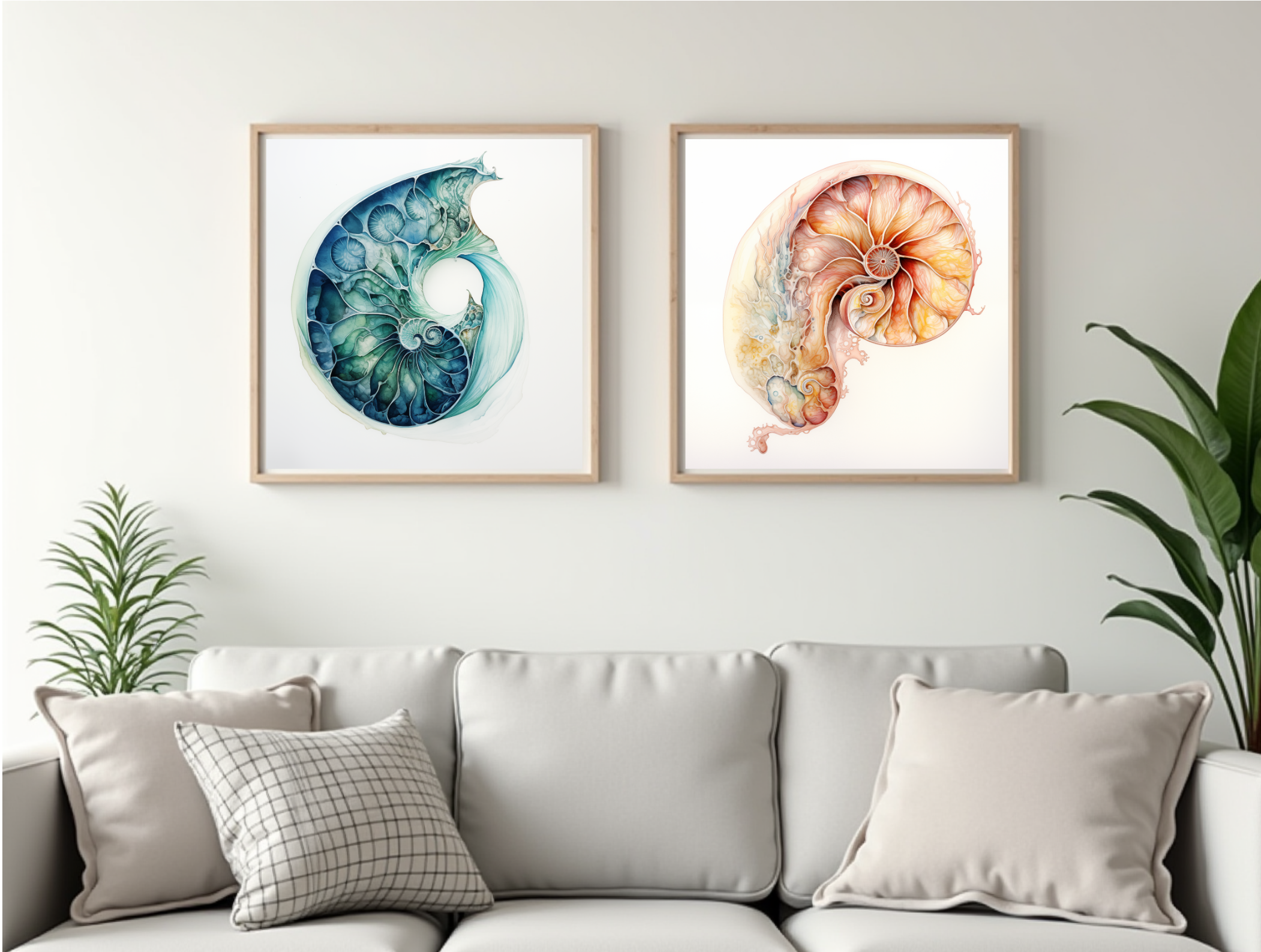 Abstract Cochlea – Green - Image 4