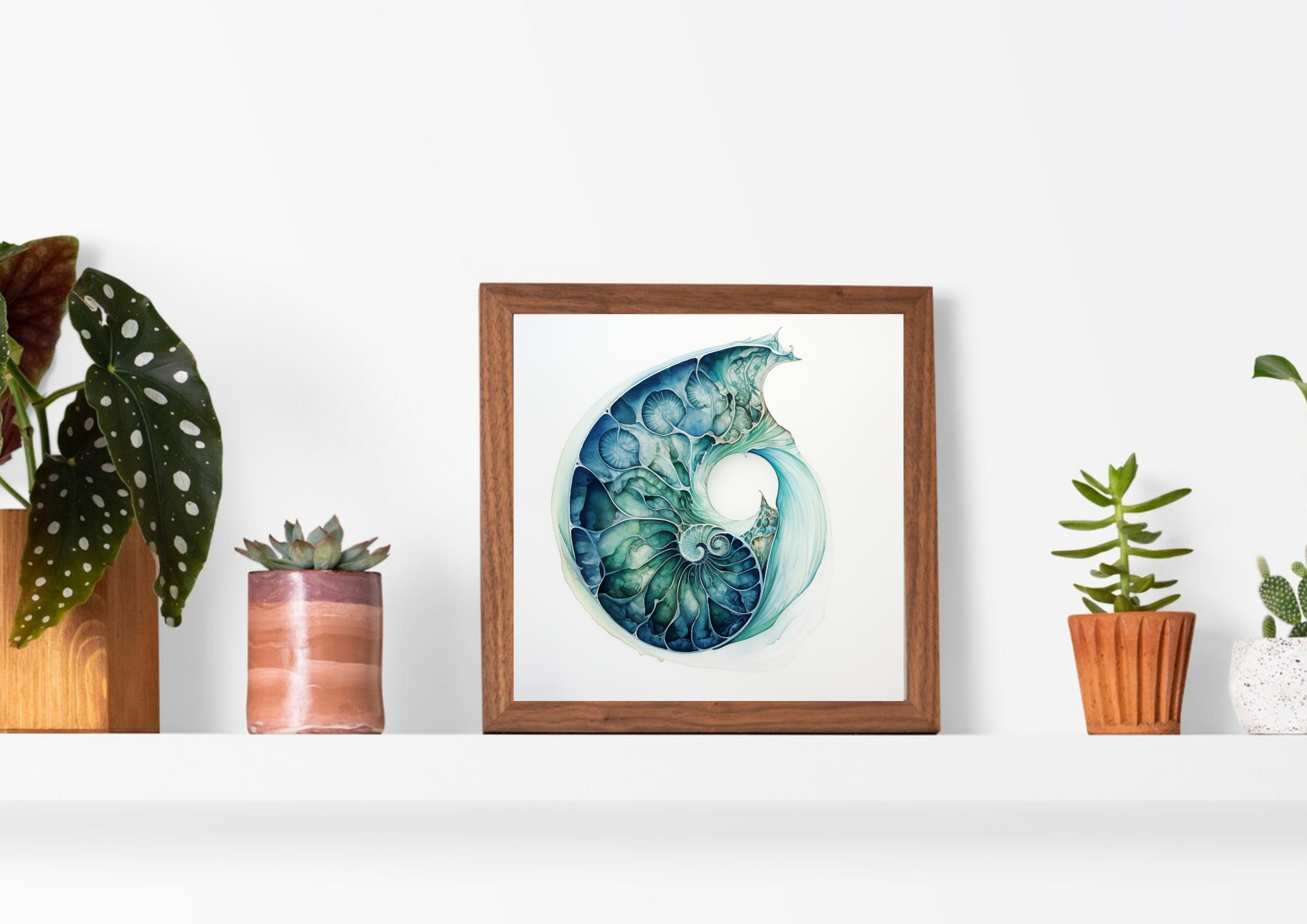 Abstract Cochlea – Green - Image 3