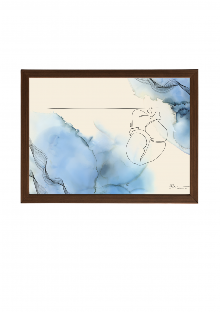 Lines of Life: Heart Poster- Lines of Life: Heart