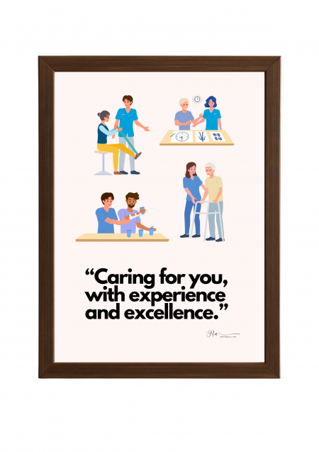 Caring for You- Physiotherapy Poster- Caring for You- Physiotherapy