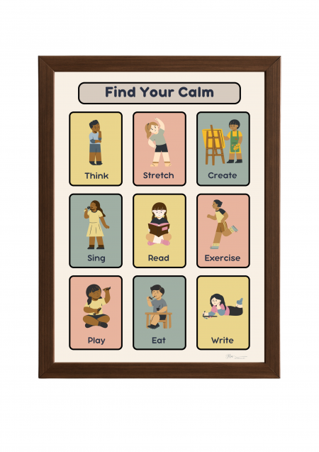 Find Your Calm Poster- Find Your Calm