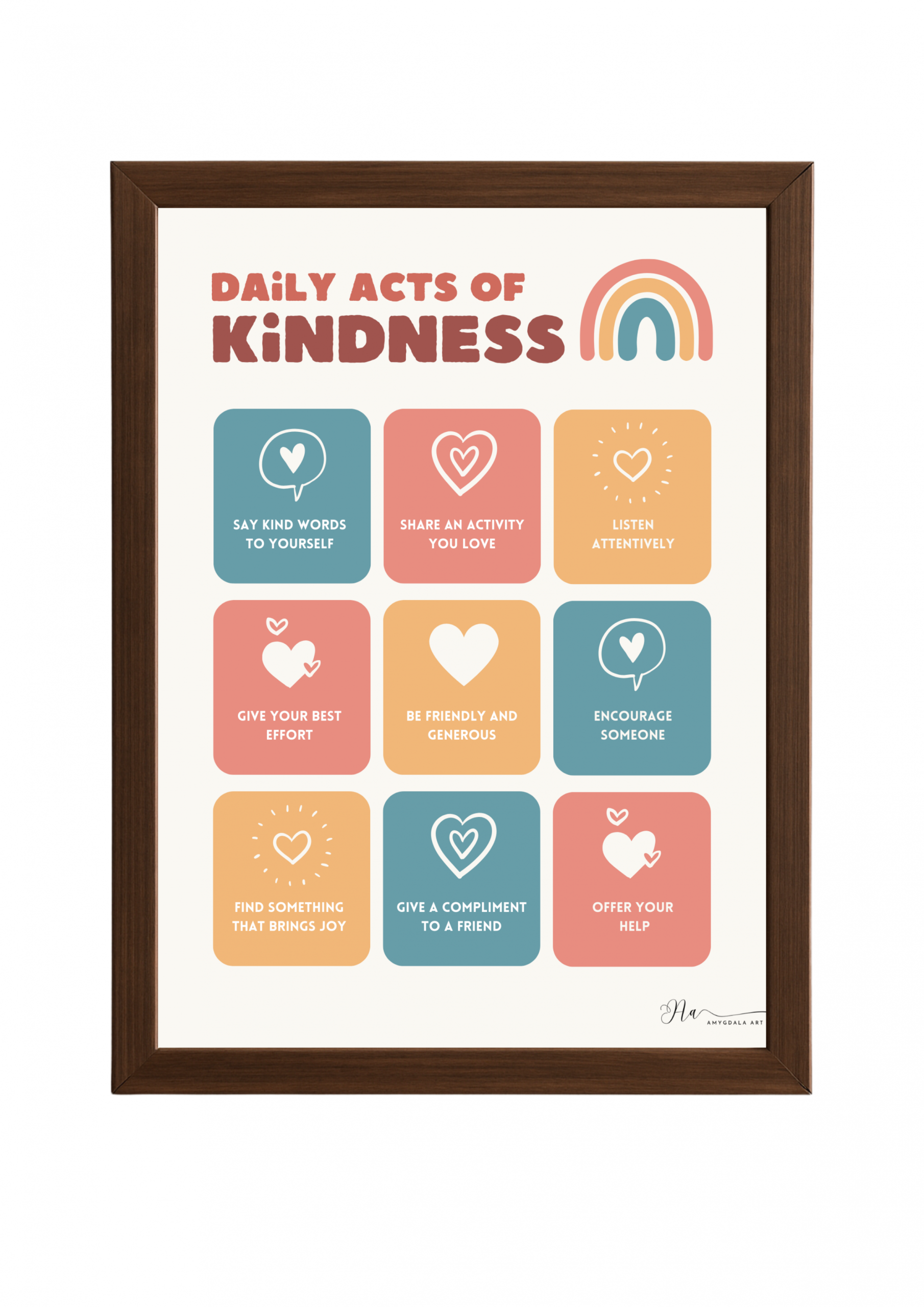 Poster- Daily Acts of Kindness