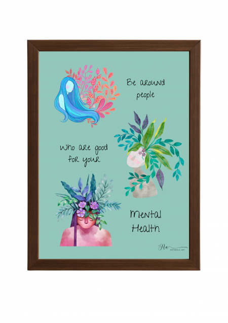People Who Are Good for Mental Health Poster- People Who Are Good for Mental Health