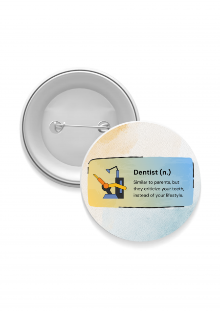 Dentist definition (blue) Badge: Dentist definition (blue)