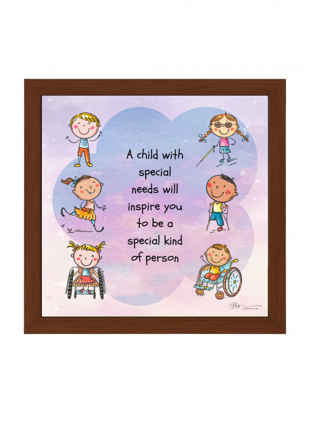 A Child with Special Needs Poster- A Child with Special Needs