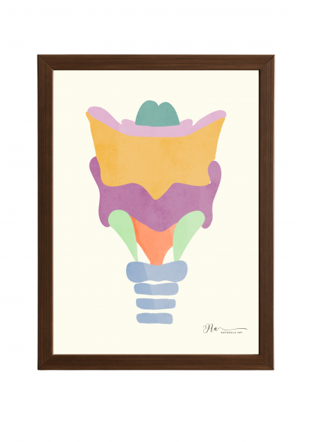 The Vibrant Larynx Poster- The Vibrant Larynx