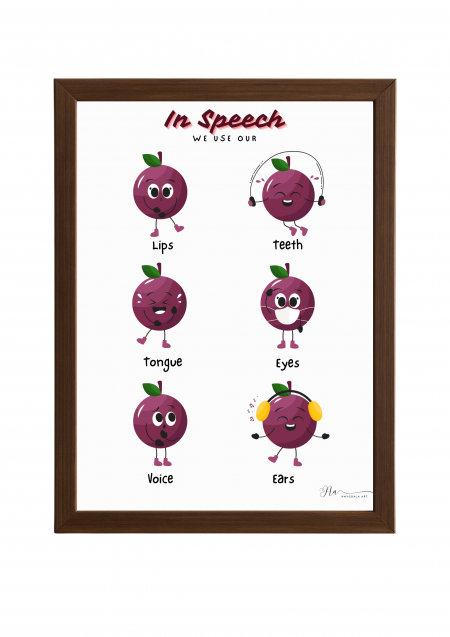 In Speech We Use Our Poster- In Speech We Use Our