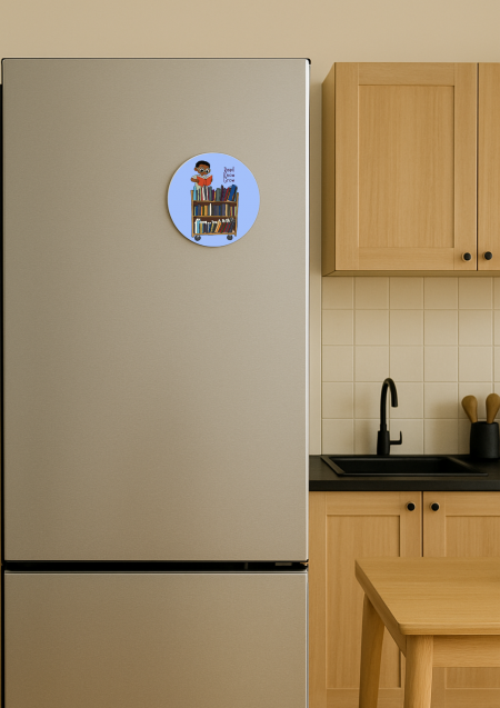 Read, Know, Grow Fridge Magnet: Read, Know, Grow