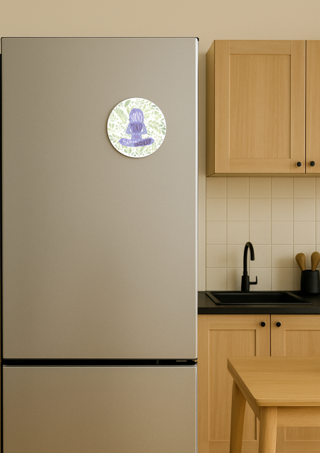 Sound Mind & Body Fridge Magnet: Sound Mind & Body