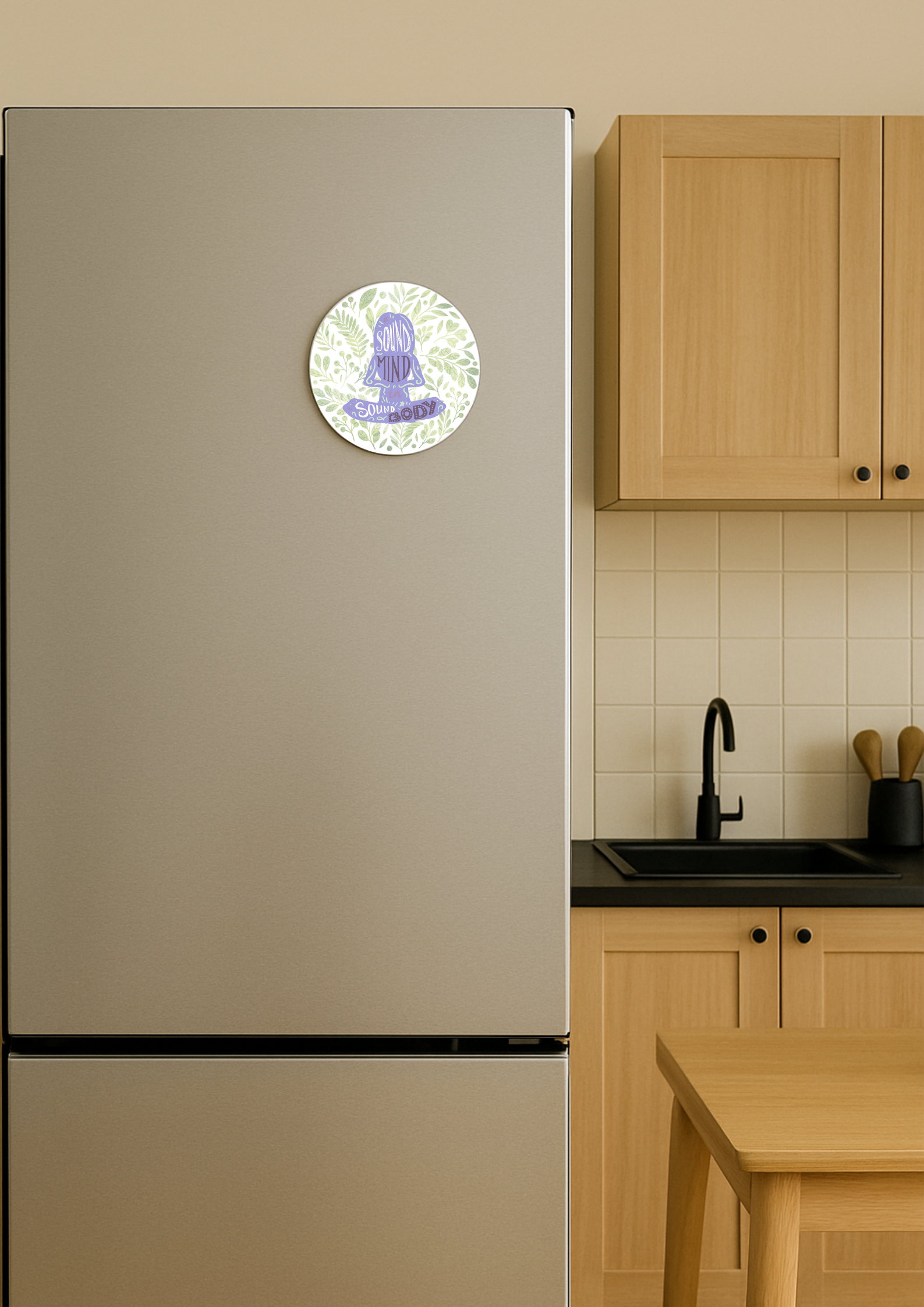 Fridge Magnet: Sound Mind & Body