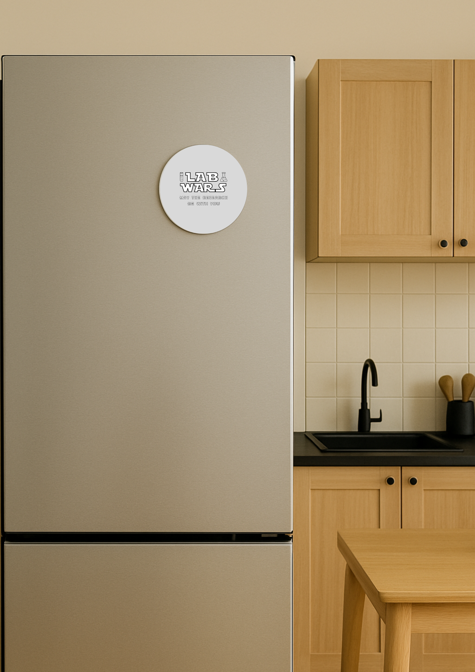 Fridge Magnet: Lab Wars