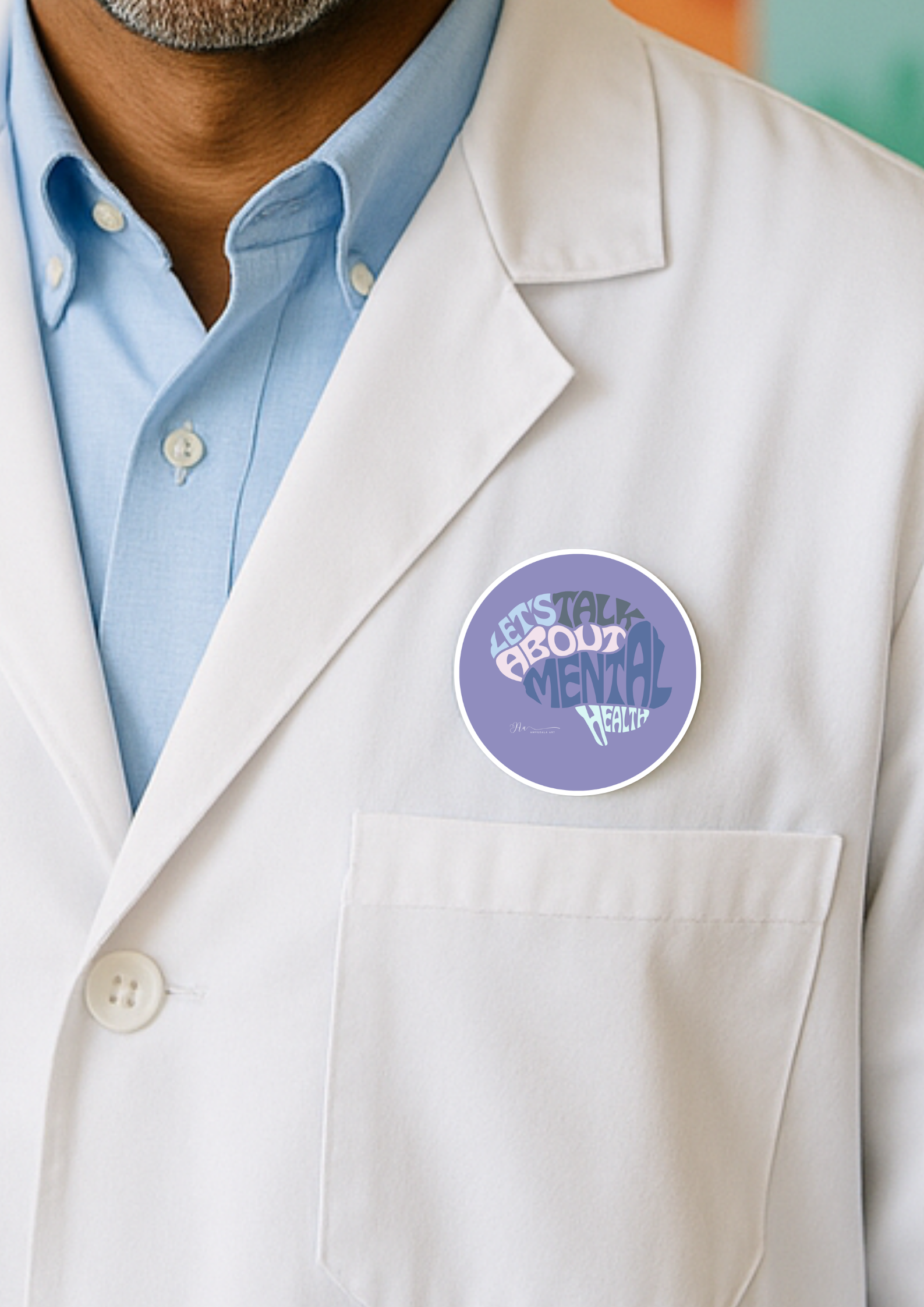 Badge: Let’s Talk About Mental Health - Image 2